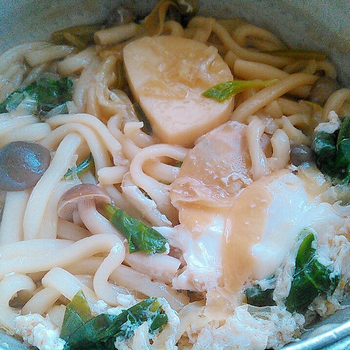 しめじ卵の鍋焼きうどん レシピ 作り方 By あけぼのマジック 楽天レシピ しめじ卵の鍋焼きうどん レシピ 作り方 By あけぼのマジック 楽天レシピ